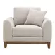 Watton Light Gray Living Room Set with Pillows