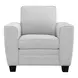 Enea Light Gray Living Room Set with Pillows