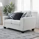 Enea Light Gray Living Room Set with Pillows