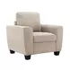 Enea Taupe Upholstered Lounge Chair