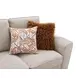 Enea Taupe 84" Sofa with Pillows