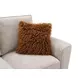 Enea Taupe 64" Loveseat with Pillows