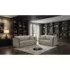 Benilde Taupe Living Room Set with Pillows