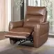 Terentius Caramel Brown 39" Power Recliner with Storage