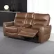 Terentius Caramel Brown Power Reclining Living Room Set with Storage