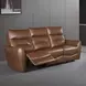 Terentius Caramel Brown Power Reclining Living Room Set with Storage