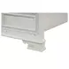 Stella Mia Creamy White Queen Upholstered Panel Bed