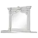 Promenade Wire Brushed White Upholstered Panel Bedroom Set