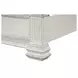 Promenade Wire Brushed White Queen Upholstered Panel Bed