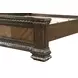 Promenade Espresso King Upholstered Panel Bed