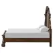 Leovanni Dark Brown Queen Panel Bed