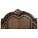 Leovanni Dark Brown Queen Panel Bed