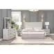 Crowthorne White Oak Queen Panel Bed
