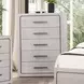 Crowthorne White Oak 5 Drawer Chest
