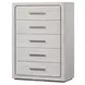 Crowthorne White Oak 5 Drawer Chest