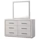 Crowthorne White Oak 6 Drawer Dresser