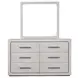 Crowthorne White Oak 6 Drawer Dresser