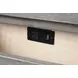 Crowthorne Warm Gray 2 Drawer Nightstand with USB Charging
