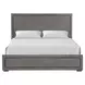 Crowthorne Warm Gray Panel Bedroom Set