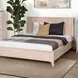 Gervais White Wash Panel Bedroom Set