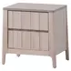 Gervais White Wash Panel Bedroom Set