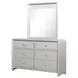 Bryne Champagne 6 Drawer Dresser