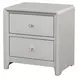 Bryne Champagne Panel Bedroom Set with LED Light