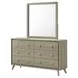 Rainier Gray 6 Drawer Dresser