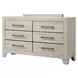 Dubuque Light Gray Platform Bedroom Set