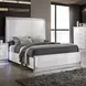 Hazeline White Panel Bedroom Set with LED