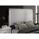 Hazeline White Queen Panel Bed with LED