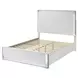 Hazeline White Panel Bedroom Set with LED