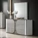 Cleburne Light Gray Youth Panel Bedroom Set with LED