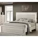 Farsund Dusty Gray Panel Bedroom Set with LED