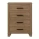 Panelli Walnut Panel Bedroom Set