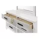 Darlene White 6 Drawer Dresser