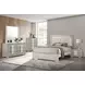Lincolt White Wash and Stone Gray 6 Drawer Dresser
