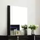 Sinistra Piano Black Platform Bedroom Set with LED Light