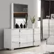 Sinistra White 6 Drawer Dresser