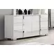 Sinistra White 6 Drawer Dresser