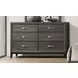 Errico Gray Panel Bedroom Set