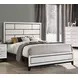 Errico White Panel Bedroom Set