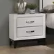 Errico White Panel Bedroom Set