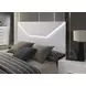 Whitby White Panel Bedroom Set with LED Light