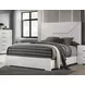 Whitby White Panel Bedroom Set with LED Light