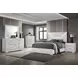 Whitby White Panel Bedroom Set with LED Light