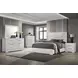 Whitby White Panel Bedroom Set with LED Light