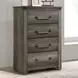Britonale Rustic Gray Panel Bedroom Set