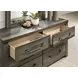 Britonale Rustic Gray Panel Bedroom Set