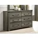 Britonale Rustic Gray Panel Bedroom Set